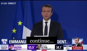 Gros moment de solitude pour le nouveau Président !