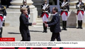 Hollande - Merkel : 5 ans de forte collaboration