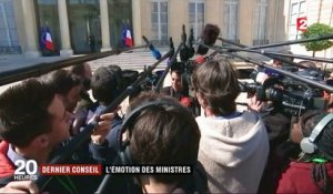 Conseil des ministres : les adieux de François Hollande à son gouvernement