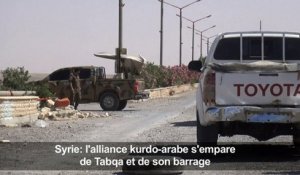Syrie:L'alliance kurdo-arabe s'empare de Tabqa et de son barrage