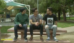 Linkin Park.. dans un parc... devant Lincoln HAHA