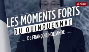 Les moments forts du quinquennat de François Hollande