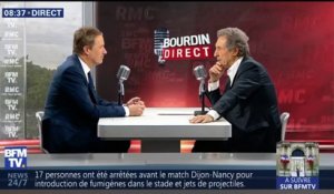 Pour Dupont-Aignan, si Edouard Philippe est Premier ministre, "ça aurait le mérite de la clarté politique"