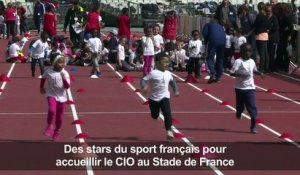 JO 2024: des stars du sport français pour accueillir le CIO