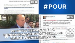 Ce qu'ils pensent de la nomination d'Édouard Philippe comme Premier ministre