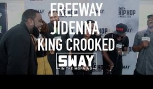 2016 BET Hip Hop Awards: Jidenna, KXNG Crooked and Freeway Talk Beard Gang & Writing Your Own Rhymes