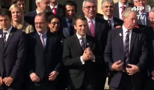 Paris 2024: Macron reçoit les membres du CIO à l'Elysée (2)