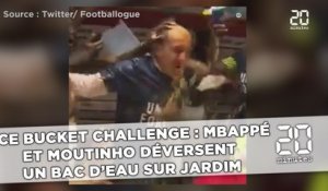 Mbappé et Moutinho déversent un bac d'eau sur Jardim