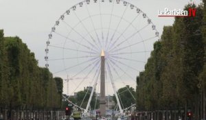 La grande roue quitte la place de la Concorde