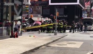 New York: une voiture fonce dans la foule à Times Square, au moins un mort