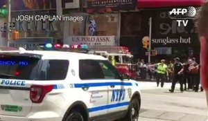 New York: au moins un mort et 22 blessés à Times Square