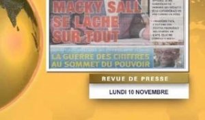 Revue de Presse   Français   Du 10 Novembre 2014