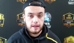 Corentin Chevrey d'Ornans en finale mondiale de Fifa 17 XBox à Berlin