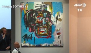 A New York, un Basquiat vendu 110,5 millions de dollars