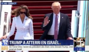 Revivez l'arrivée de Donald Trump en Israël