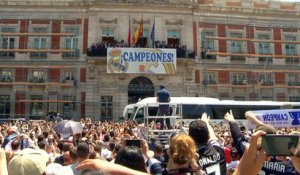 Real Madrid - Les champions fêtent leur titre