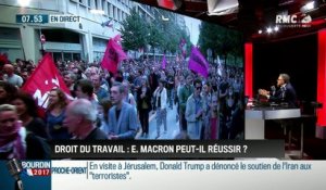 Brunet & Neumann : Emmanuel Macron réussira-t-il sa réforme du code du travail ? - 23/05