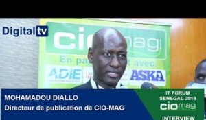 [INTERVIEW] - IT Forum Sénégal 2016 : Mohamadou Diallo : Directeur de publication de CIO-MAG