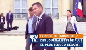 Avec Macron, les journalistes sont de plus en plus tenus à l’écart du conseil des ministres