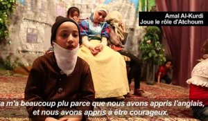 Syrie: des filles jouent Blanche-neige dans leur ville assiégée