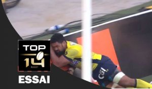 TOP 14 - Essai Fritz LEE (ASM) - Clermont - Racing 92 - DEMIES - Saison 2016/2017