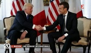 Une correspondante pour CNN interprète la rencontre Trump-Macron - Regardez