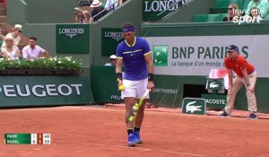 Roland-Garros 2017 : Paire prend le service de Nadal et enflamme le Lenglen ! (1-6, 3-1)