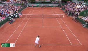 Roland-Garros 2017 : Magistrale défense de Mahut devant Bolelli (6-4)