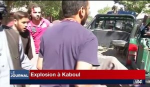 Explosion à Kaboul: Bilan revu à la hausse