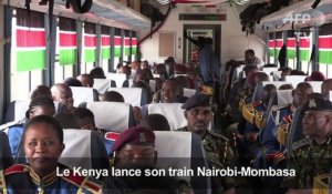 Le Kenya lance son train Nairobi-Mombasa