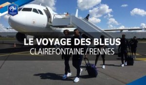 Le voyage à Rennes avec les Bleus