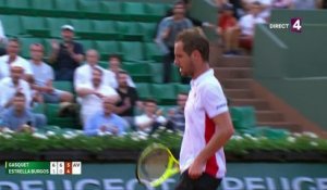 Roland-Garros 2017 : Un Gasquet expéditif retrouve Monfils ! (6-1, 6-0, 6-4)