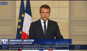 Accord de Paris: le discours en anglais d'Emmanuel Macron