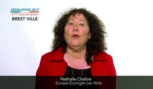 Législatives 2017. Nathalie Chaline : 2e circonscription du Finistère (Brest)