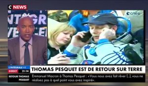 Thomas Pesquet a été "préparé comme un athlète de haut niveau''