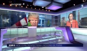 Climat : New York respectera l'accord de Paris