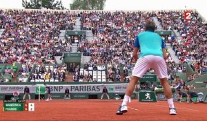 Roland-Garros 2017 : Premier signe de nervosité pour Fabio Fognini (6-6)