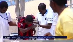 Comores : la plaisanterie d'Emmanuel Macron qui ne passe pas
