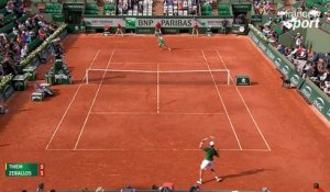 Roland-Garros 2017 : Au tour de Thiem de se balader sur le Lenglen (5-1)
