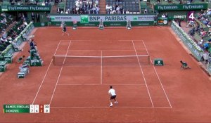Roland-Garros 2017 : Le réveil de Ramos face à Djokovic ! (6-7, 1-6, 0-2)