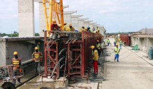 Au Mozambique, la construction du plus long pont d'Afrique