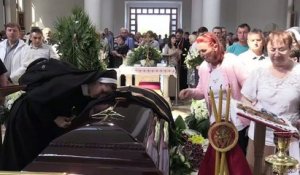 Ukraine: obsèques de l'ex-primat de l’église grecque-catholique