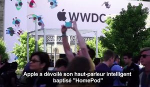 Apple lance le "HomePod", son haut-parleur intelligent