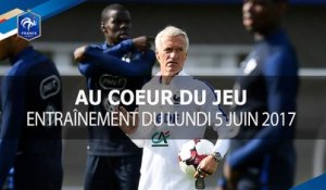 Au coeur du jeu avec les Bleus