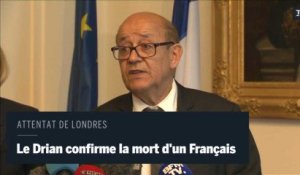 Attentat de Londres : Jean-Yves Le Drian confirme la mort d’un Français