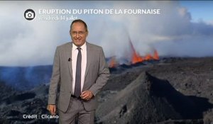 Spectaculaire éruption du Piton de la Fournaise à la Réunion