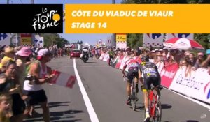 Côte du viaduc de Viaur - Étape 14 / Stage 14 - Tour de France 2017
