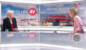 4 Vérités - Le Pen : "Macron prévoit la disparition du droit du travail"