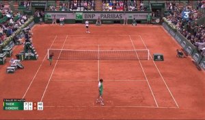Roland-Garros 2017 : Dominic Thiem aura été trop fort pour Novak Djokovic (7-6, 6-3, 6-0)