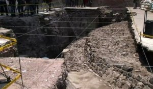 Un ancien temple et un terrain de sport aztèques datant du XVe siècle découverts à Mexico